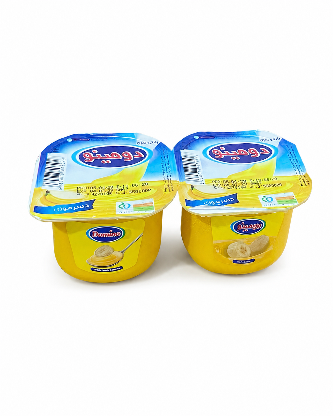 دسر قاشقی موزی 100 گرمی